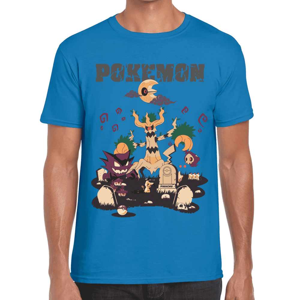 Playera Pokemon Algodón Premium #1105