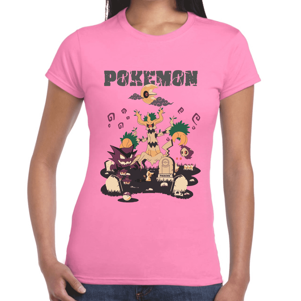 Playera Pokemon Algodón Premium #1105