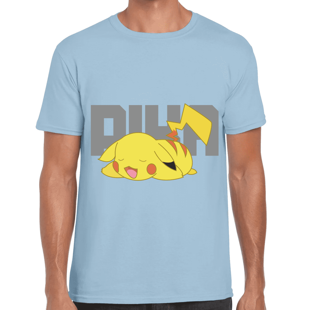 Playera Pikachu Pokemon Algodón Premium #1106