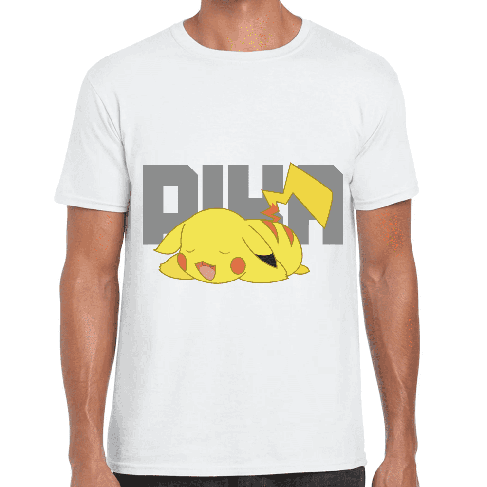 Playera Pikachu Pokemon Algodón Premium #1106