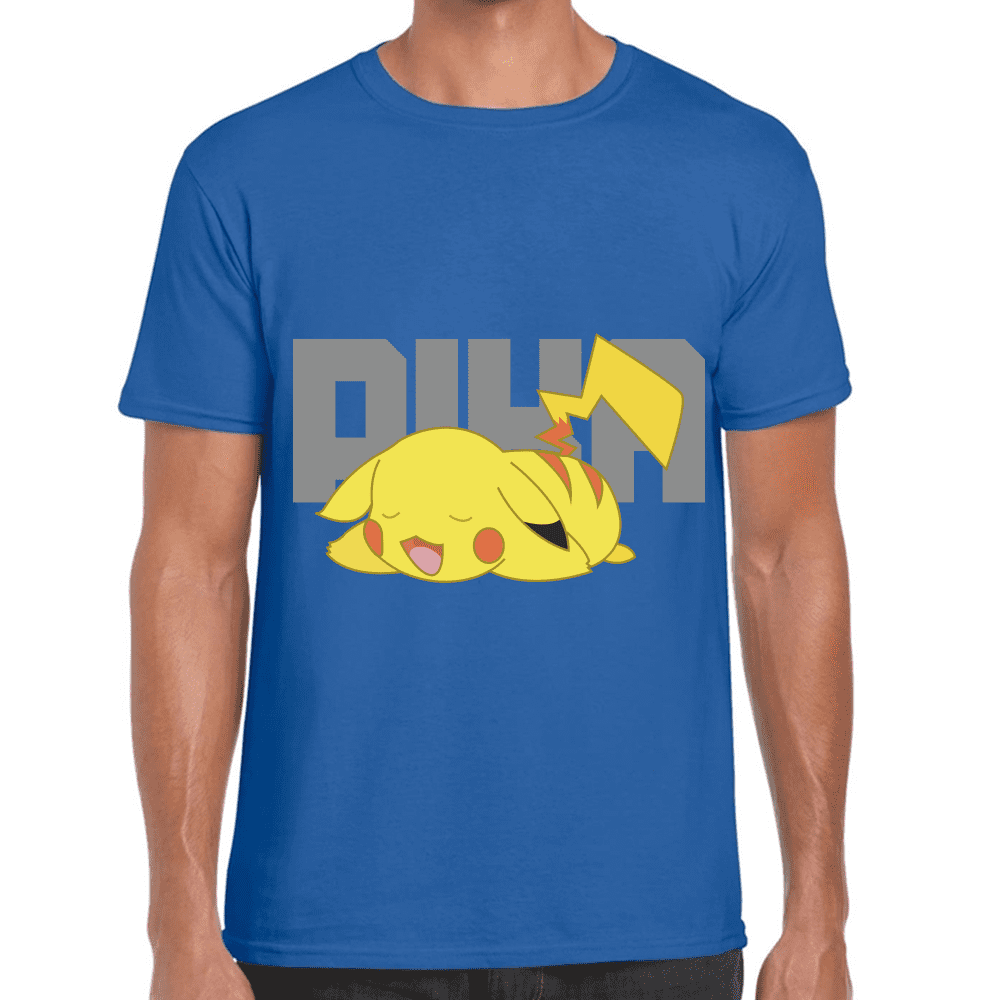 Playera Pikachu Pokemon Algodón Premium #1106