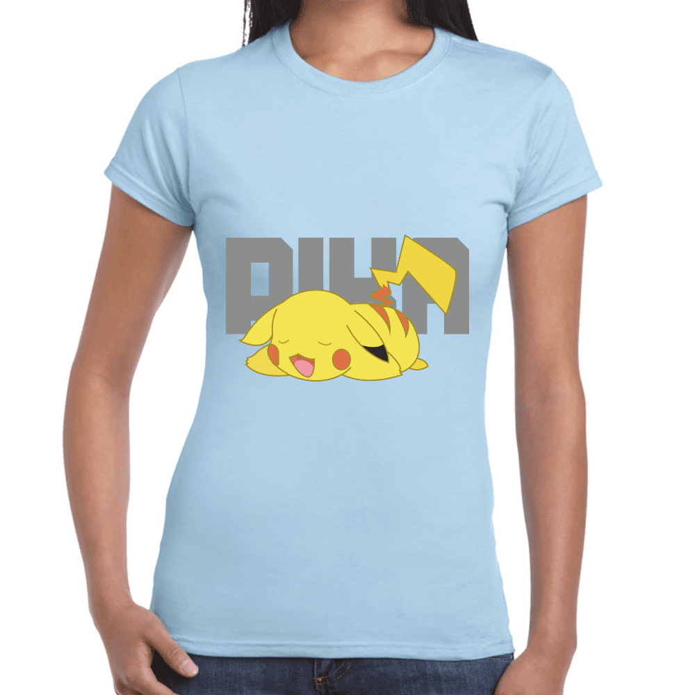 Playera Pikachu Pokemon Algodón Premium #1106