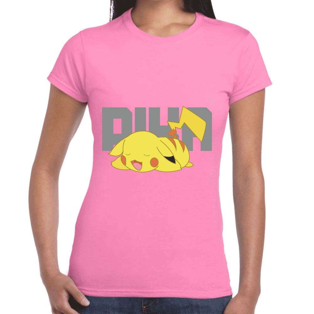 Playera Pikachu Pokemon Algodón Premium #1106