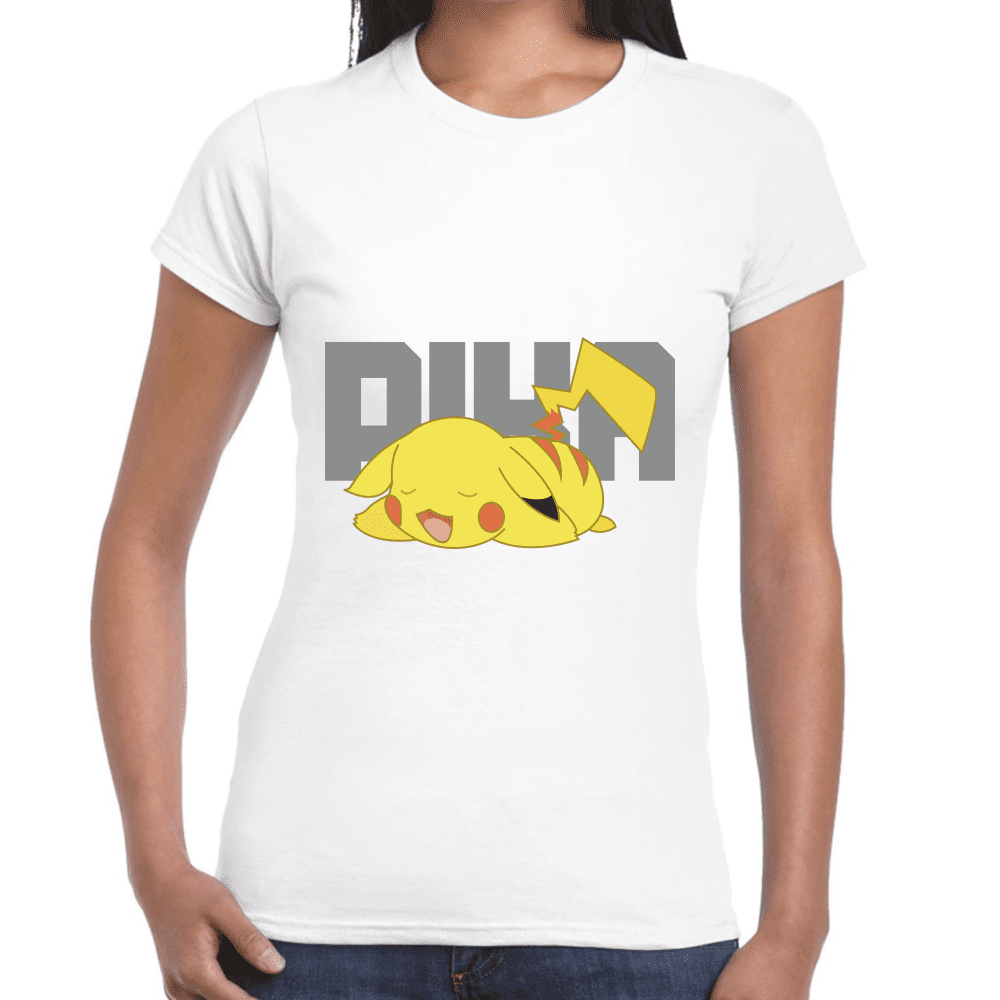 Playera Pikachu Pokemon Algodón Premium #1106