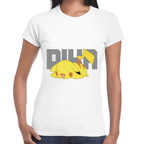 Playera Pikachu Pokemon Algodón Premium #1106
