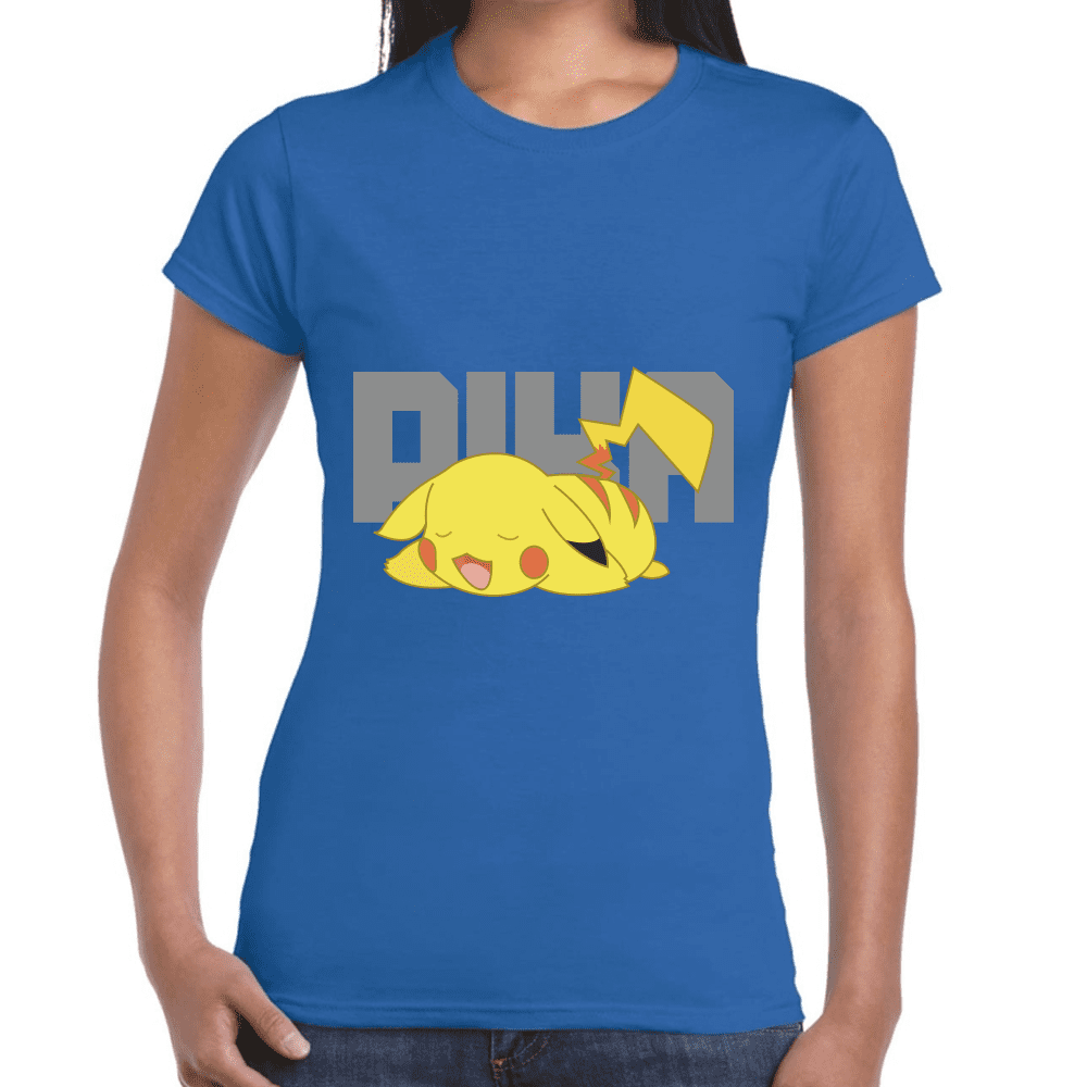 Playera Pikachu Pokemon Algodón Premium #1106