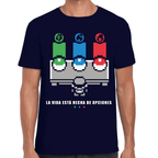 Playera Pokebolas Pokemon Algodón Premium #1107