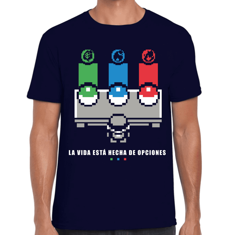 Playera Pokebolas Pokemon Algodón Premium #1107