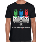 Playera Pokebolas Pokemon Algodón Premium #1107