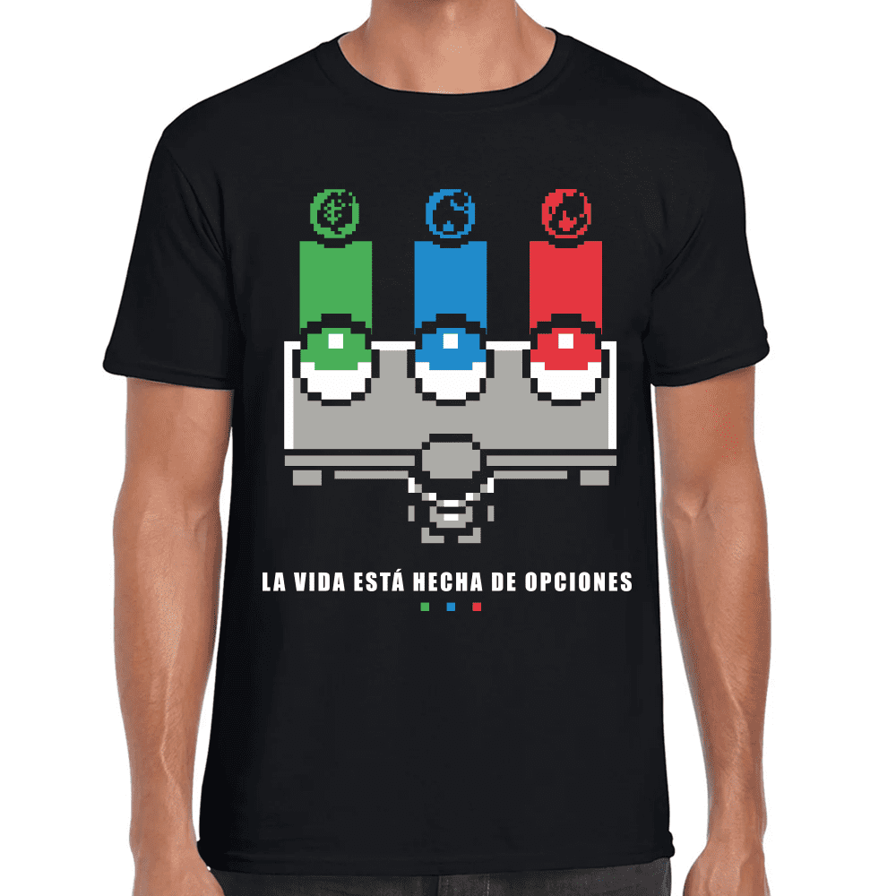 Playera Pokebolas Pokemon Algodón Premium #1107