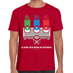 Playera Pokebolas Pokemon Algodón Premium #1107