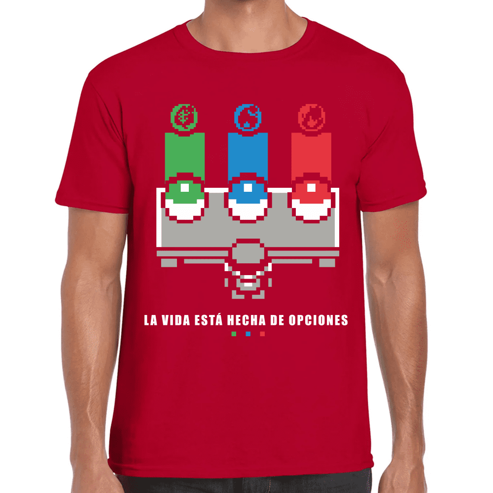 Playera Pokebolas Pokemon Algodón Premium #1107
