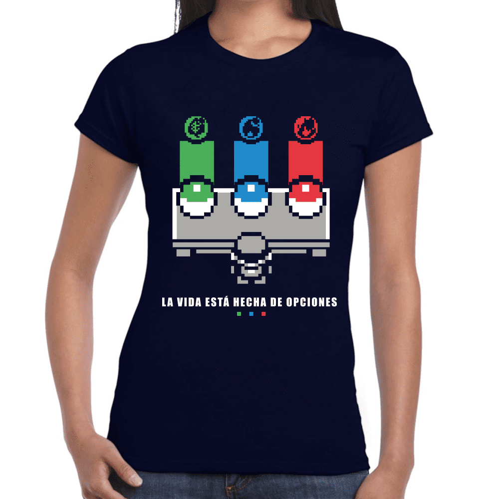 Playera Pokebolas Pokemon Algodón Premium #1107