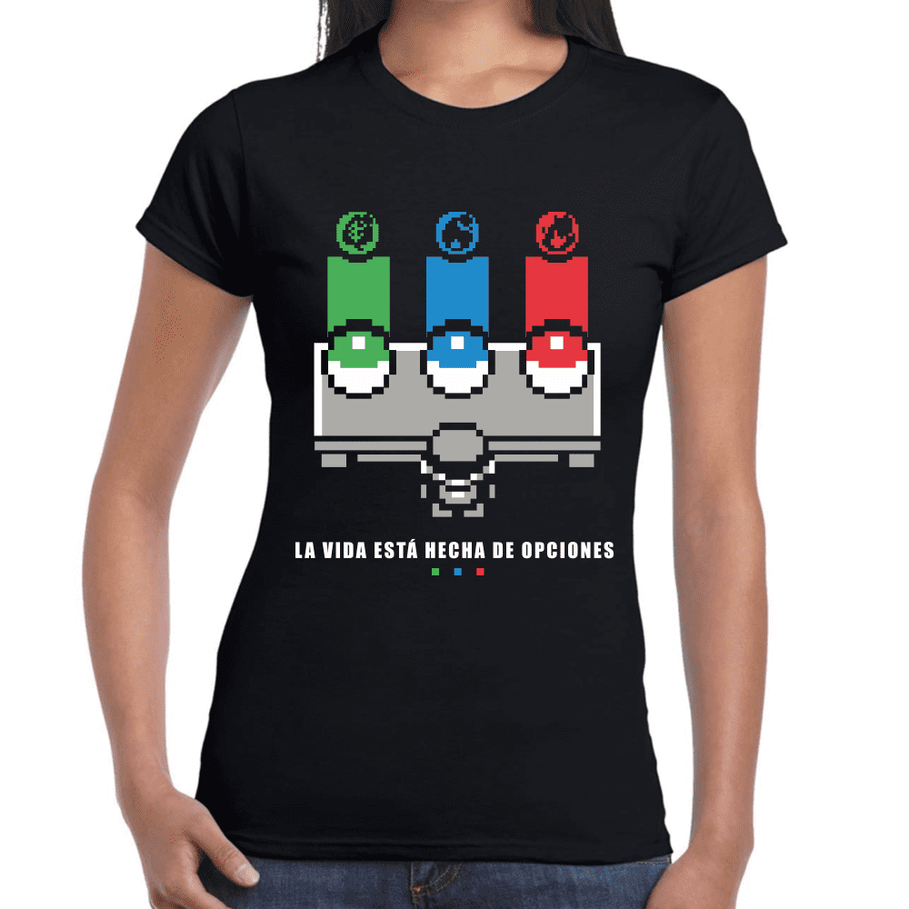 Playera Pokebolas Pokemon Algodón Premium #1107 Imagen secundaria del producto