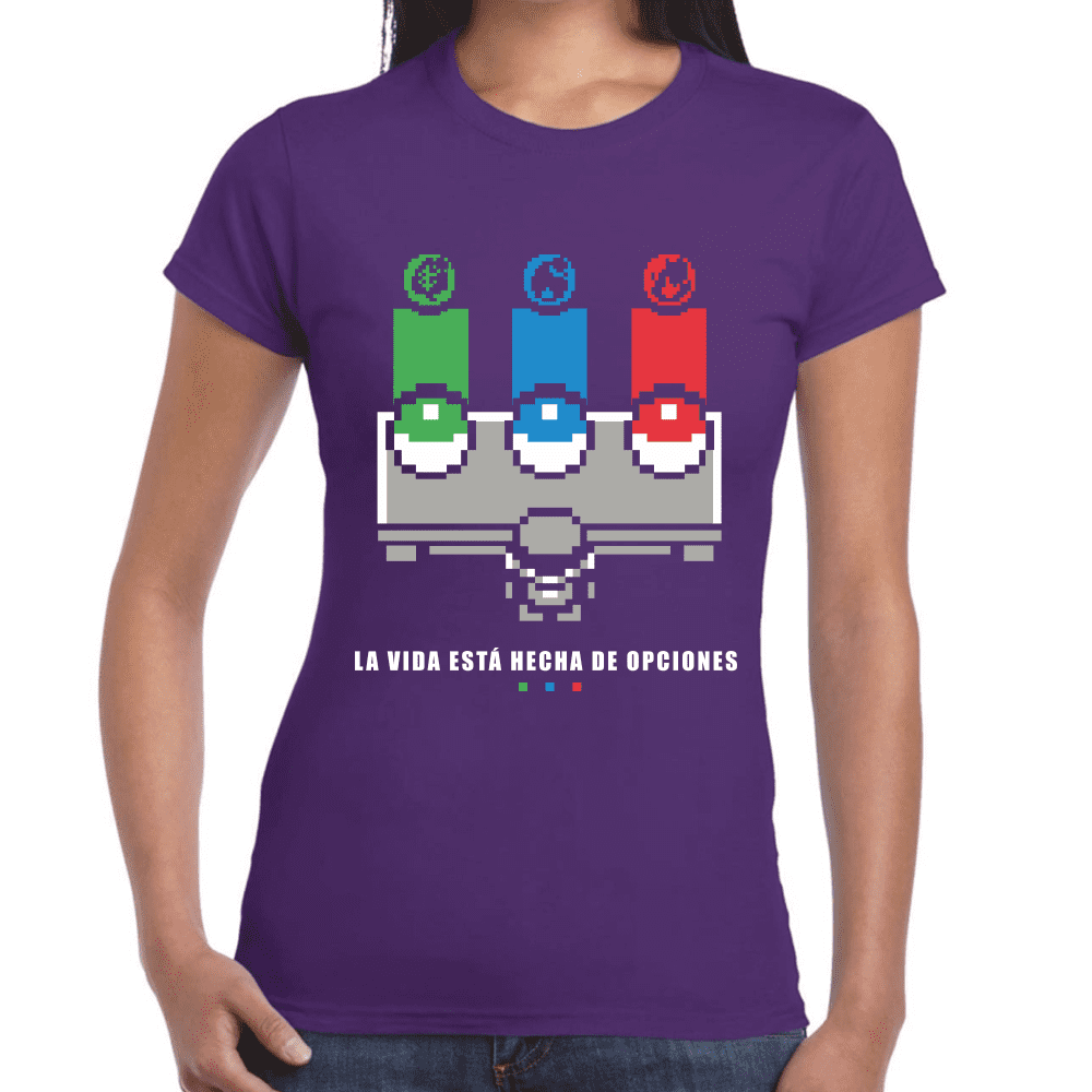 Playera Pokebolas Pokemon Algodón Premium #1107