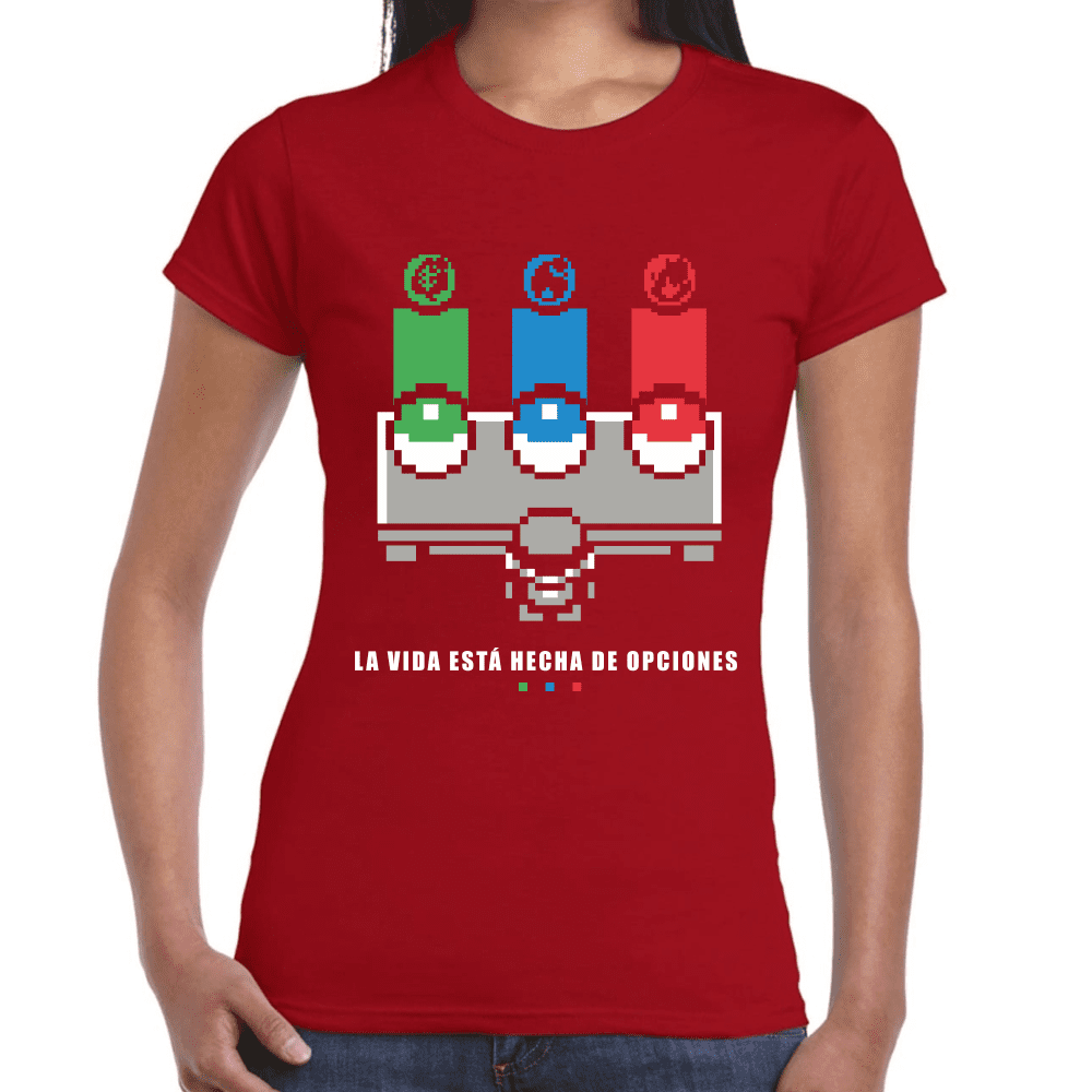 Playera Pokebolas Pokemon Algodón Premium #1107