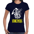Playera Luffy One Piece Algodón Premium #1108