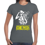 Playera Luffy One Piece Algodón Premium #1108