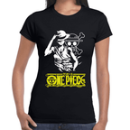 Playera Luffy One Piece Algodón Premium #1108