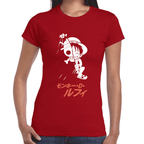 Playera Luffy One Piece Algodón Premium #1109