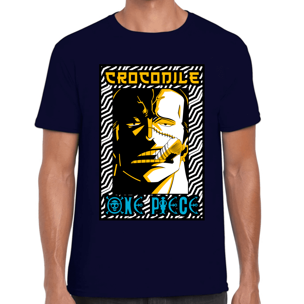 Playera Crocodile One Piece Algodón Premium #1112