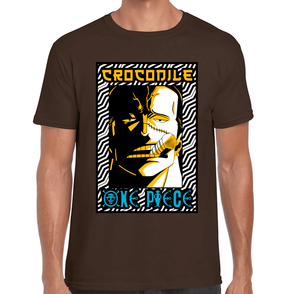 Playera Crocodile One Piece Algodón Premium #1112