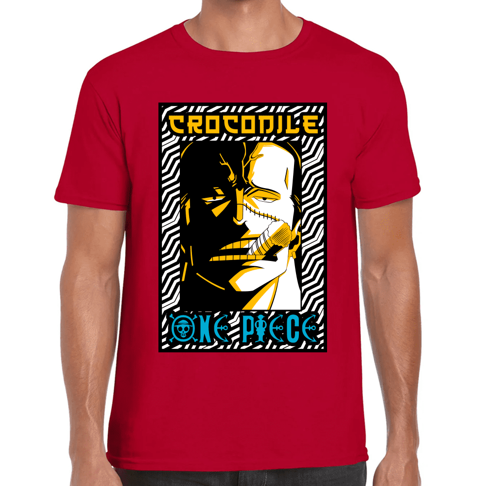 Playera Crocodile One Piece Algodón Premium #1112