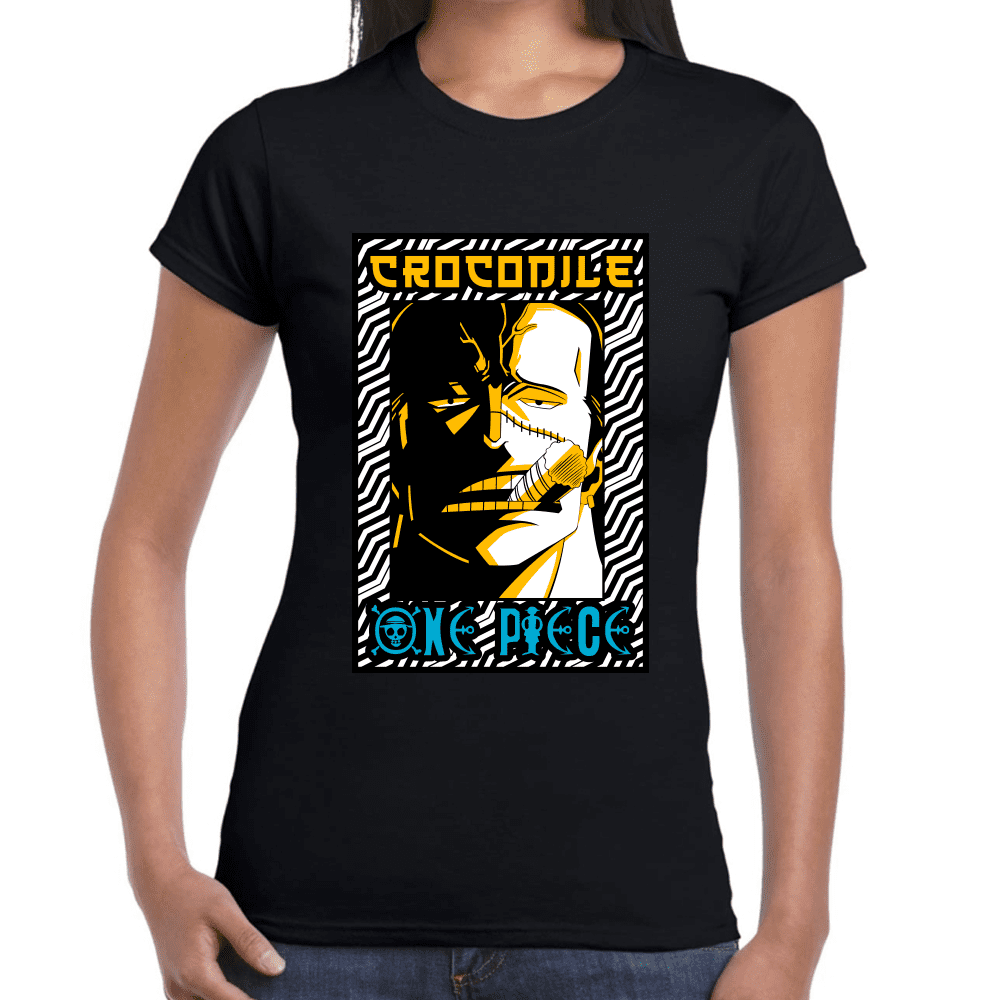 Playera Crocodile One Piece Algodón Premium #1112 Imagen secundaria del producto