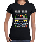 Playera Mario Bros Navidad Bowser Algodón Premium #1113