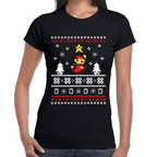 Playera Mario Bros Navidad Algodón Premium #1114