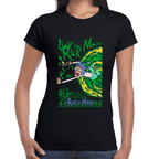 Playera Rick And Morty Navidad Algodón Premium #1115