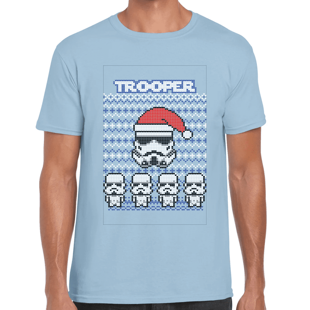 Playera Stormtrooper Navidad Star Wars Algodón Premium #1117