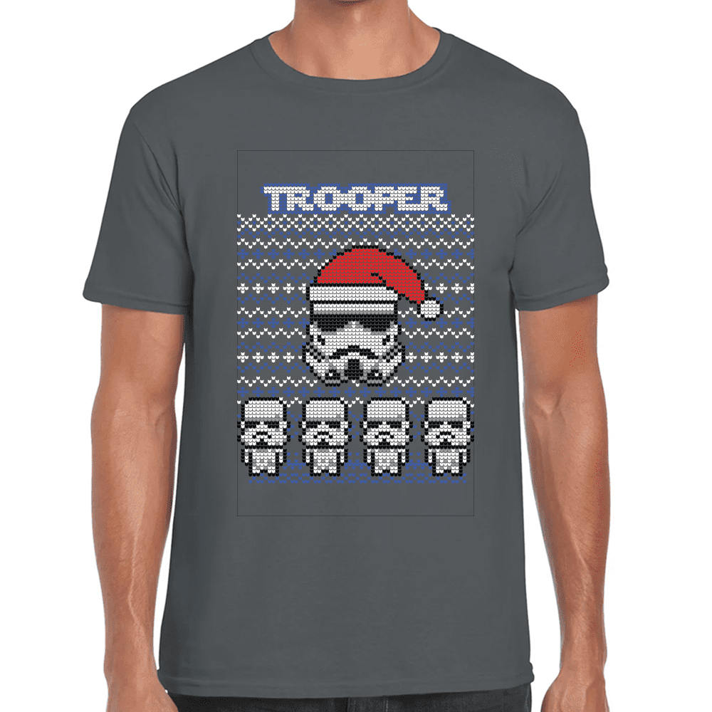 Playera Stormtrooper Navidad Star Wars Algodón Premium #1117