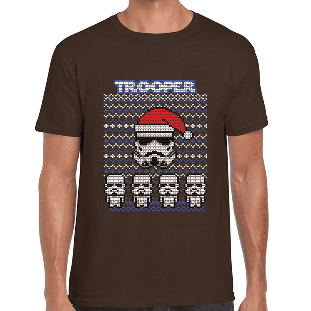 Playera Stormtrooper Navidad Star Wars Algodón Premium #1117