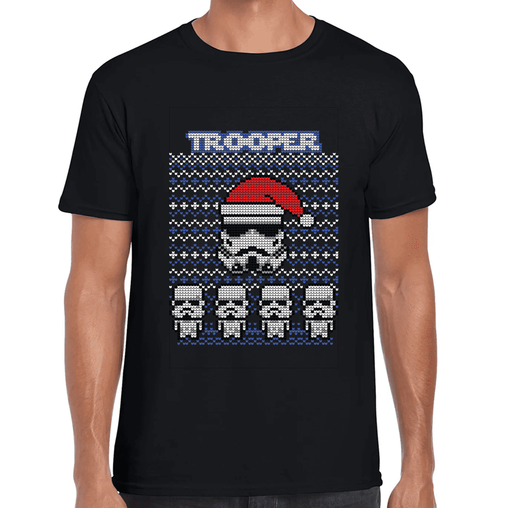 Playera Stormtrooper Navidad Star Wars Algodón Premium #1117