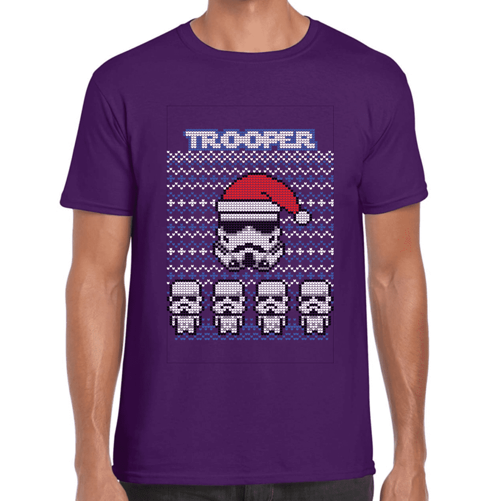 Playera Stormtrooper Navidad Star Wars Algodón Premium #1117