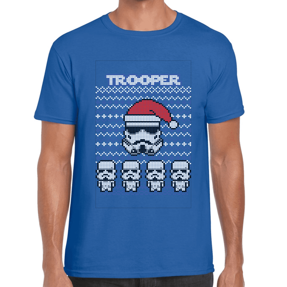 Playera Stormtrooper Navidad Star Wars Algodón Premium #1117