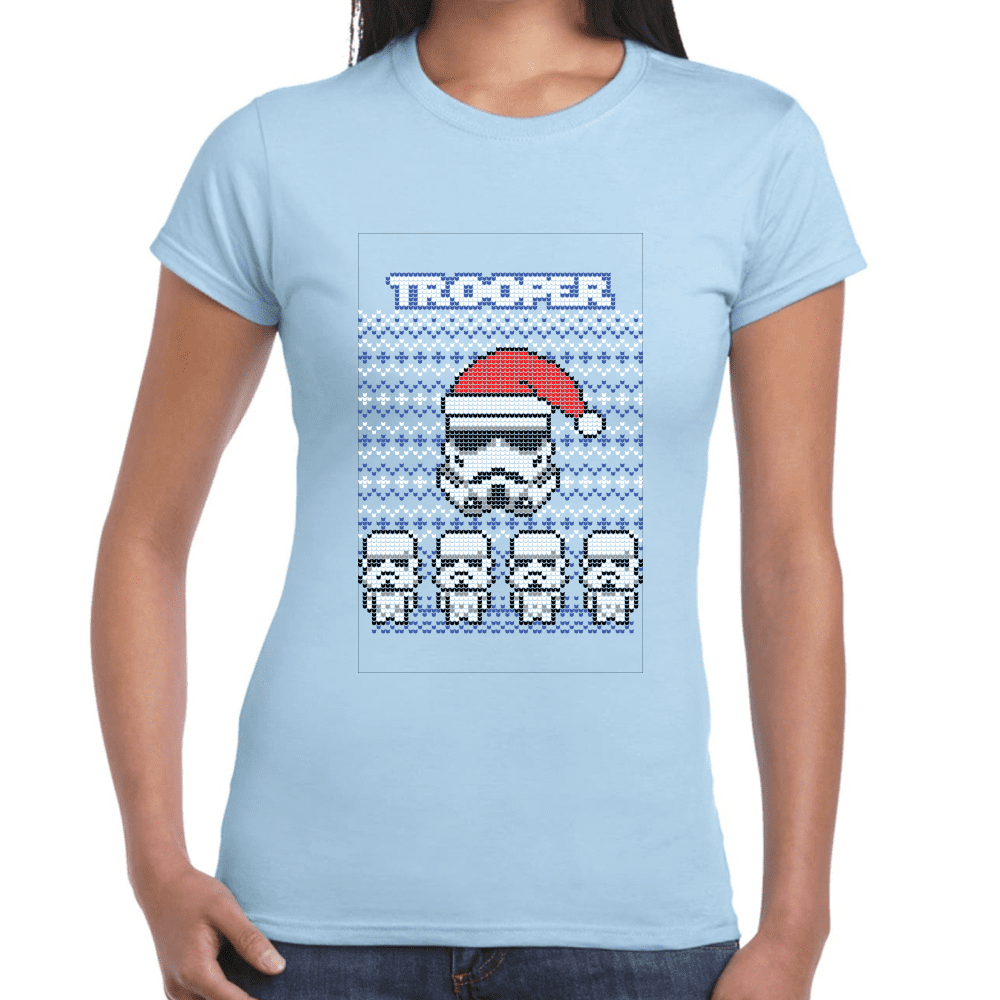 Playera Stormtrooper Navidad Star Wars Algodón Premium #1117