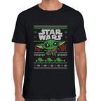 Playera The Child Grogu Navidad Star Wars Algodón Premium #1118