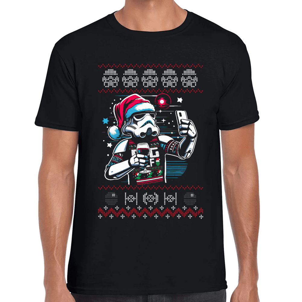 Playera Stormtrooper Navidad Star Wars Algodón Premium #1119