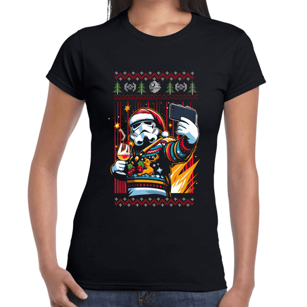 Playera Stormtrooper Navidad Star Wars Algodón Premium #1123