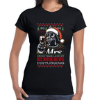 Playera Darth Vader Navidad Star Wars Algodón Premium #1125