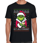 Playera Grinch Navidad Algodón Premium #1127