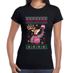 Playera Reno Navidad Algodón Premium #1129