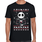 Playera Jack Skellington Navidad Algodón Premium #1130