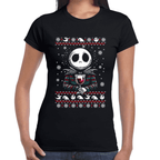 Playera Jack Skellington Navidad Algodón Premium #1130