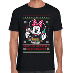 Playera Minnie Mouse Navidad Algodón Premium #1135