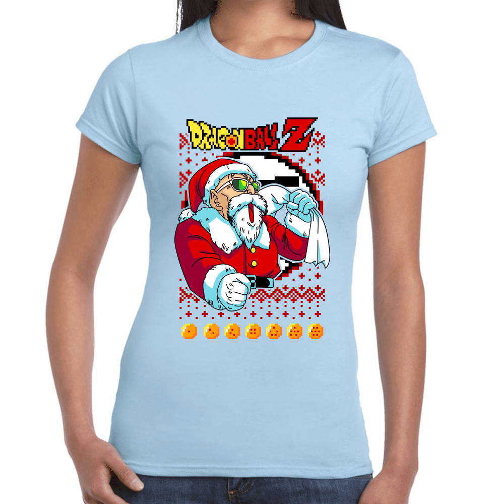 Playera Maestro Roshi Dragon Ball Algodón Premium #1138