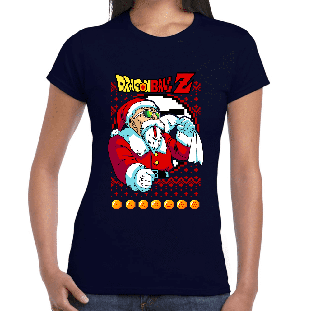 Playera Maestro Roshi Dragon Ball Algodón Premium #1138