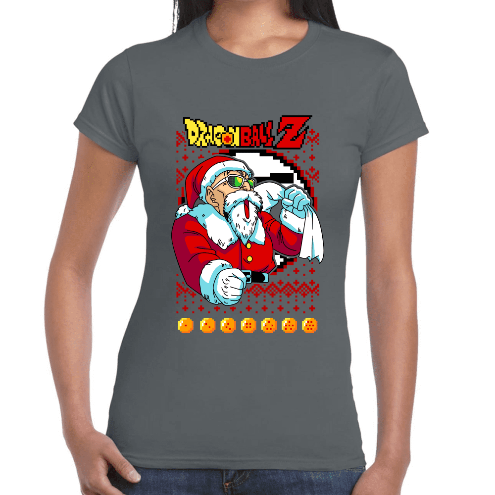 Playera Maestro Roshi Dragon Ball Algodón Premium #1138